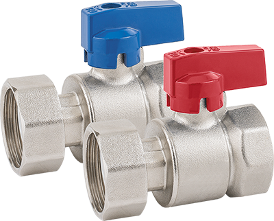 Ball valve F/F with union nut