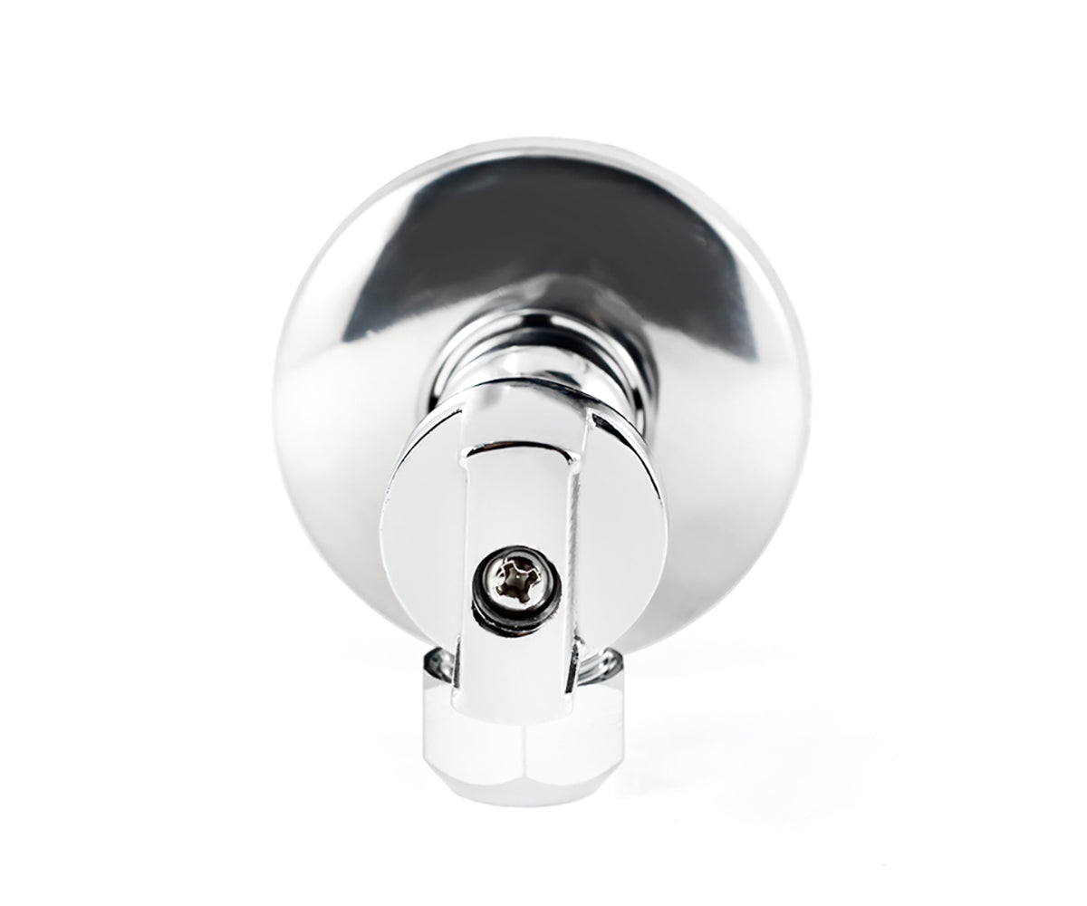 Angle collet valve, metal handle — view 7