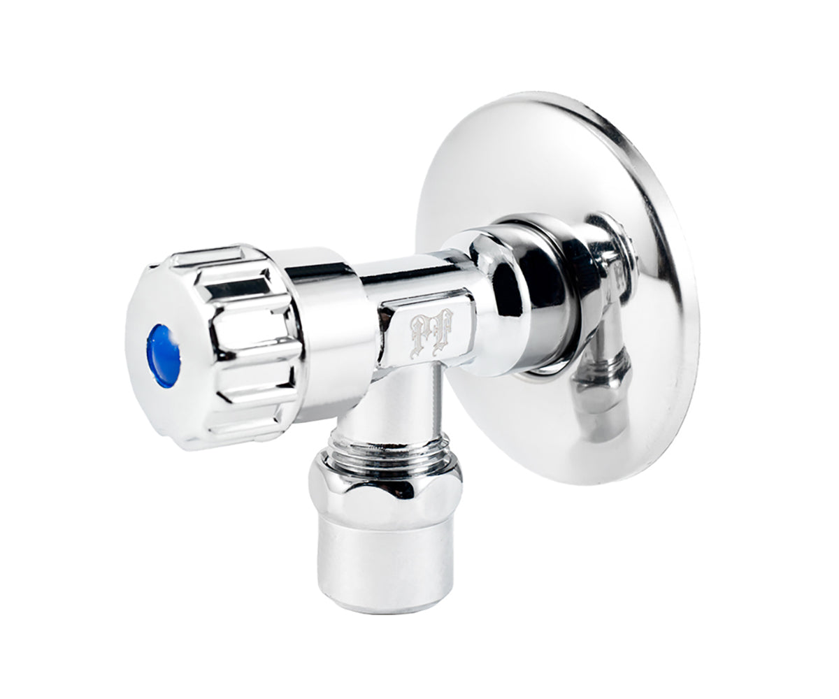 Angle collet valve — view 1