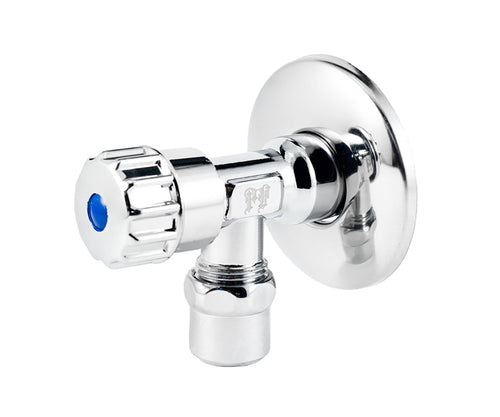 Angle collet valve — view 1