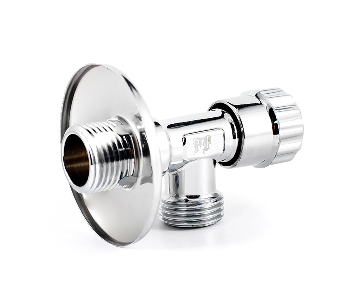 Angle valve, chrome-plated — view 4