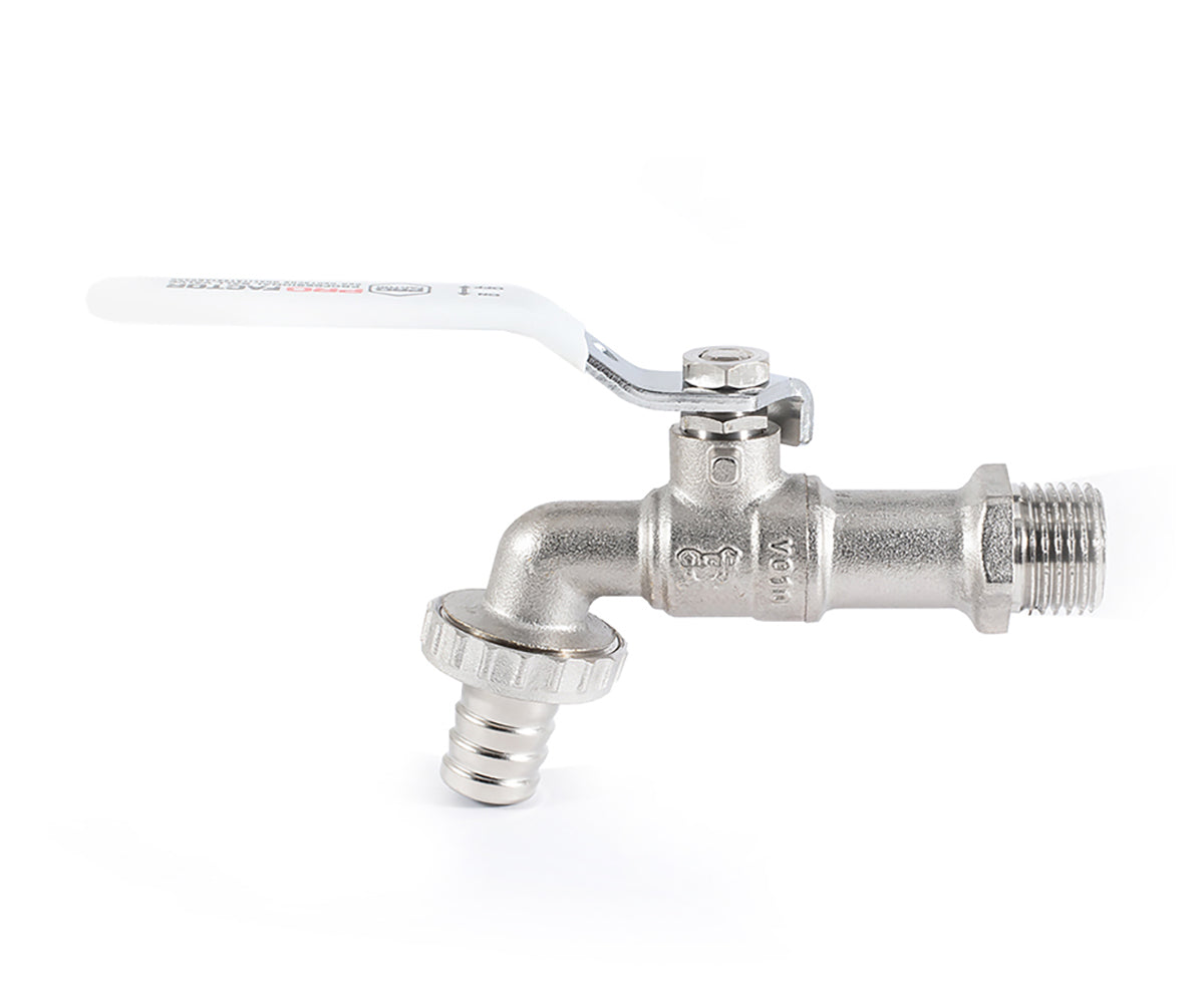 Water draw-off ball valve, lever handle — view 2