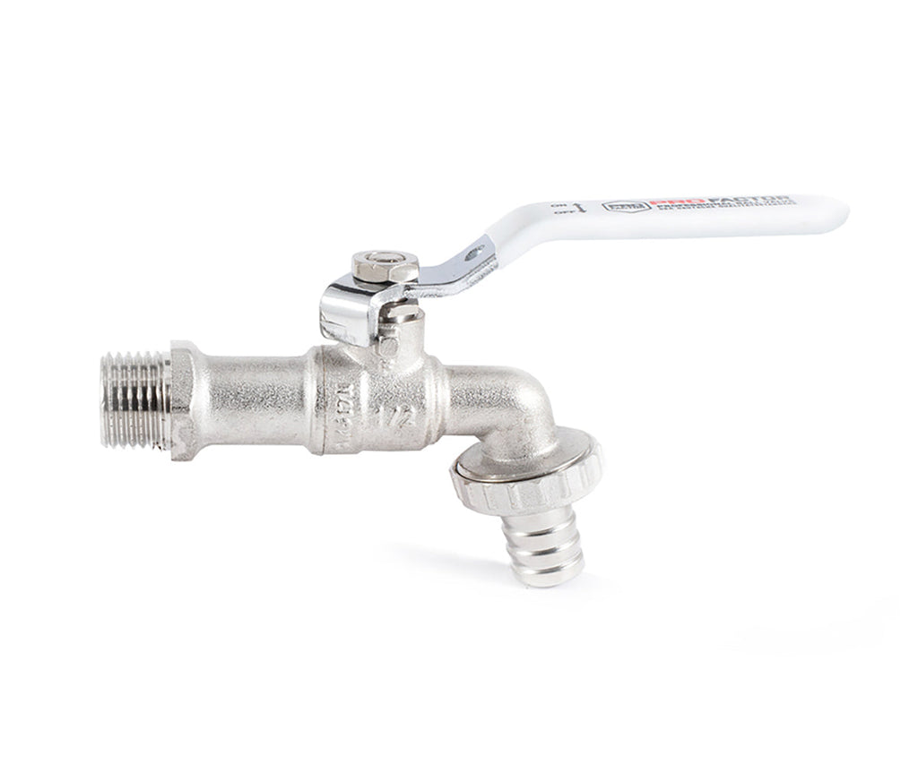 Water draw-off ball valve, lever handle — view 4