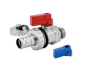 Drain ball valve with hose nozzle and cap — PF BBC 399.10, view 1
