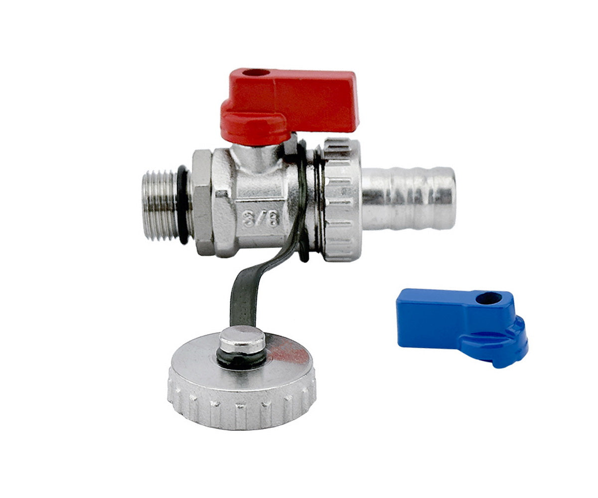 Drain ball valve with hose nozzle and cap — PF BBC 399.10, view 6
