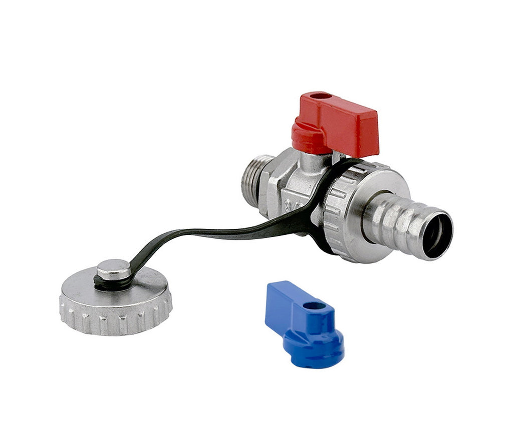 Drain ball valve with hose nozzle and cap — PF BBC 399.10, view 7
