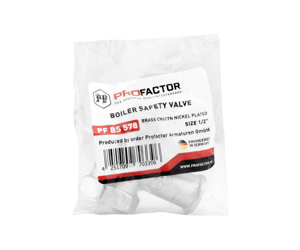 Safety valve for water heater — PF_BS_578_7