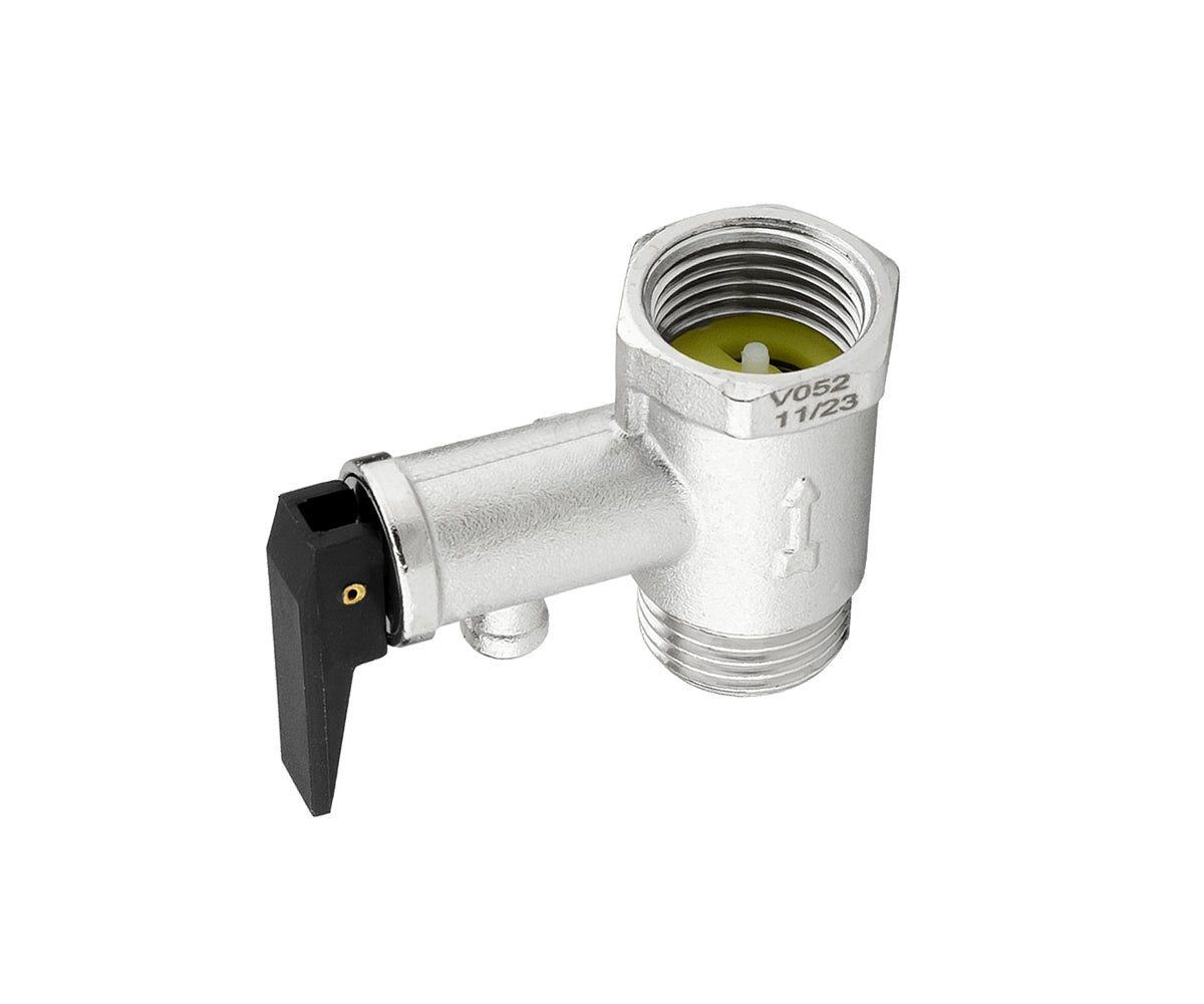 Safety valve for water heater with relief handle — PF_BS_579_2