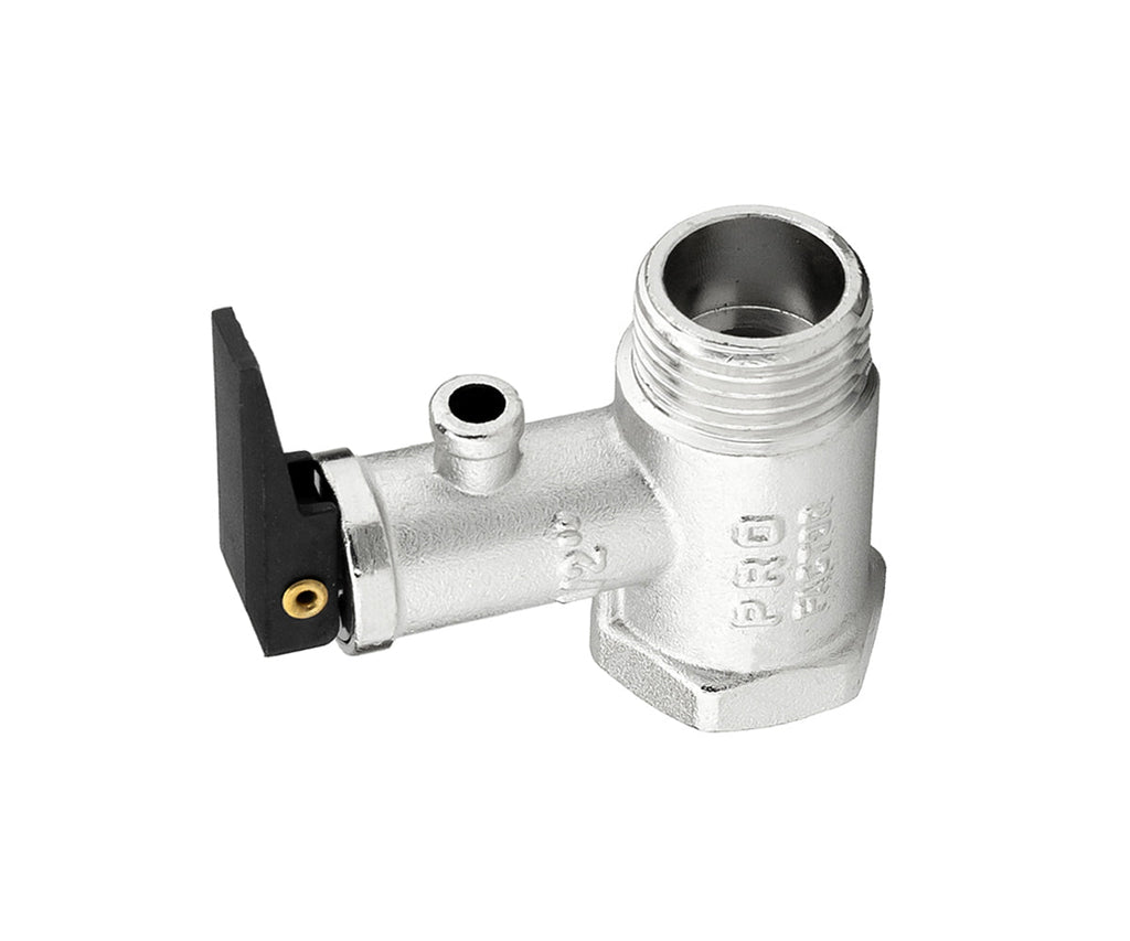 Safety valve for water heater with relief handle — PF_BS_579_3