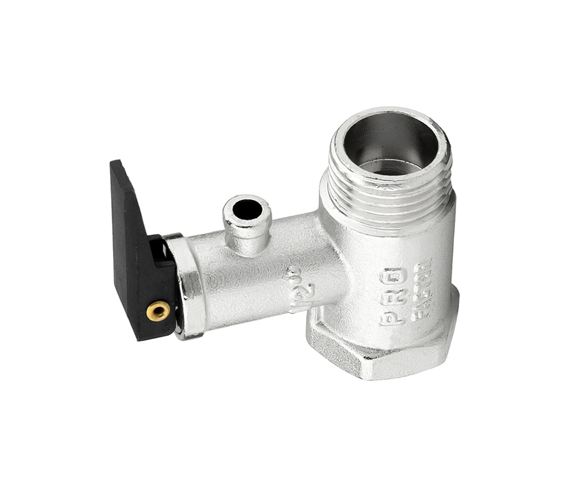 Safety valve for water heater with relief handle — PF_BS_579_3