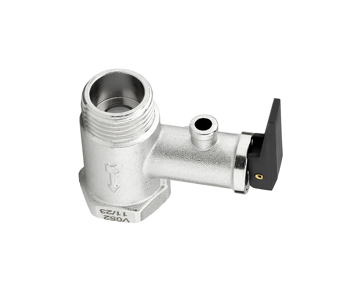 Safety valve for water heater with relief handle — PF_BS_579_4