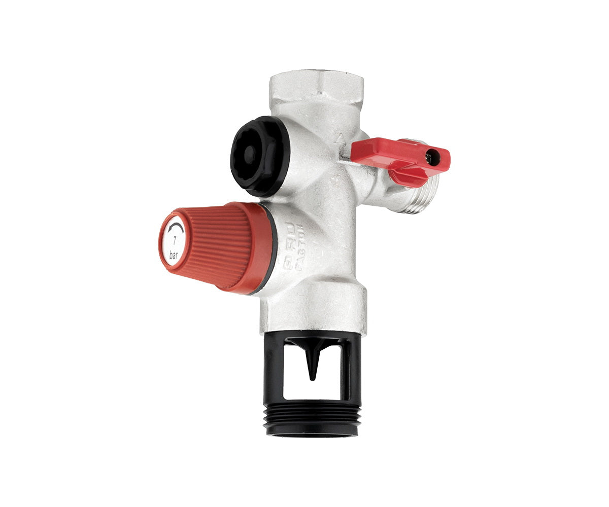 Safety group for water heater — PF_BS_605_1