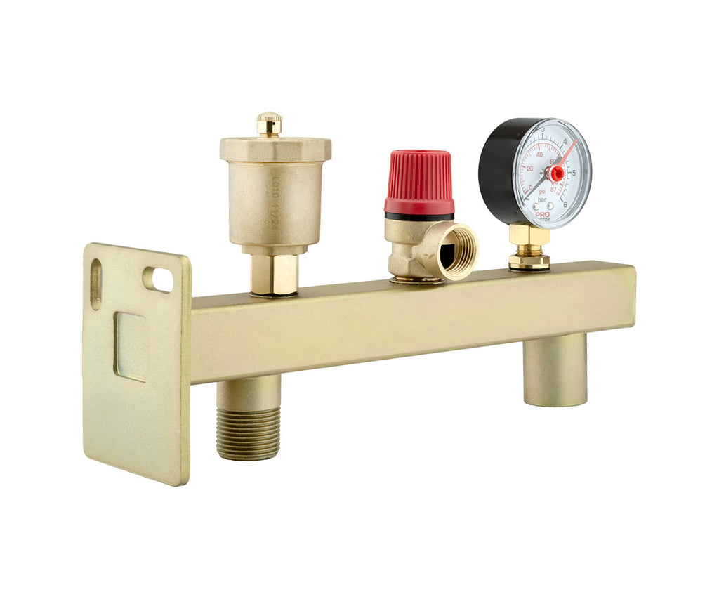 Boiler safety group for wall mounting — PF_BS_606_1