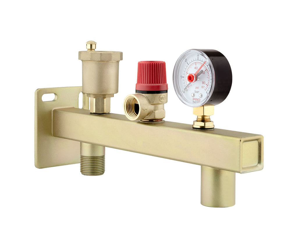 Boiler safety group for wall mounting — PF_BS_606_2