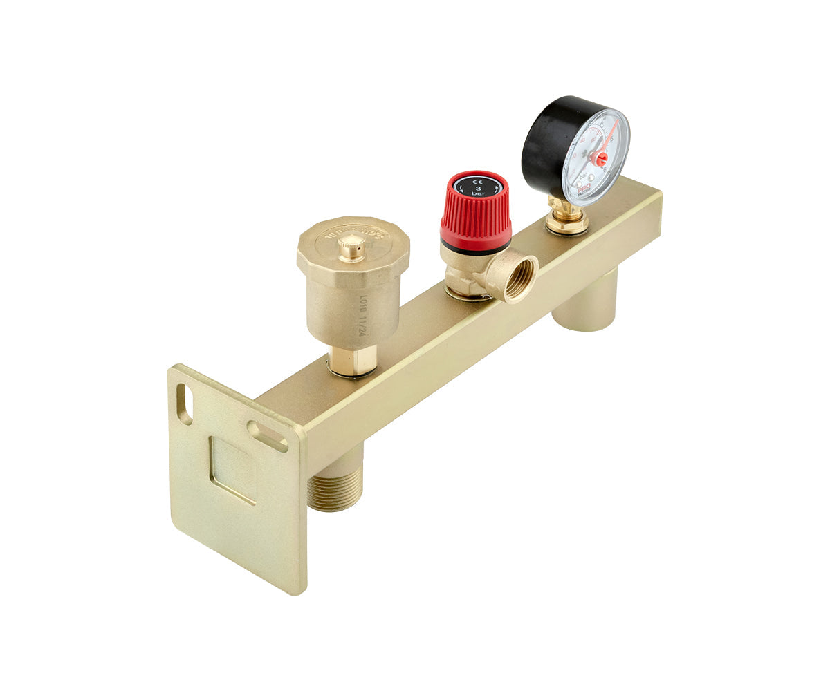 Boiler safety group for wall mounting — PF_BS_606_6