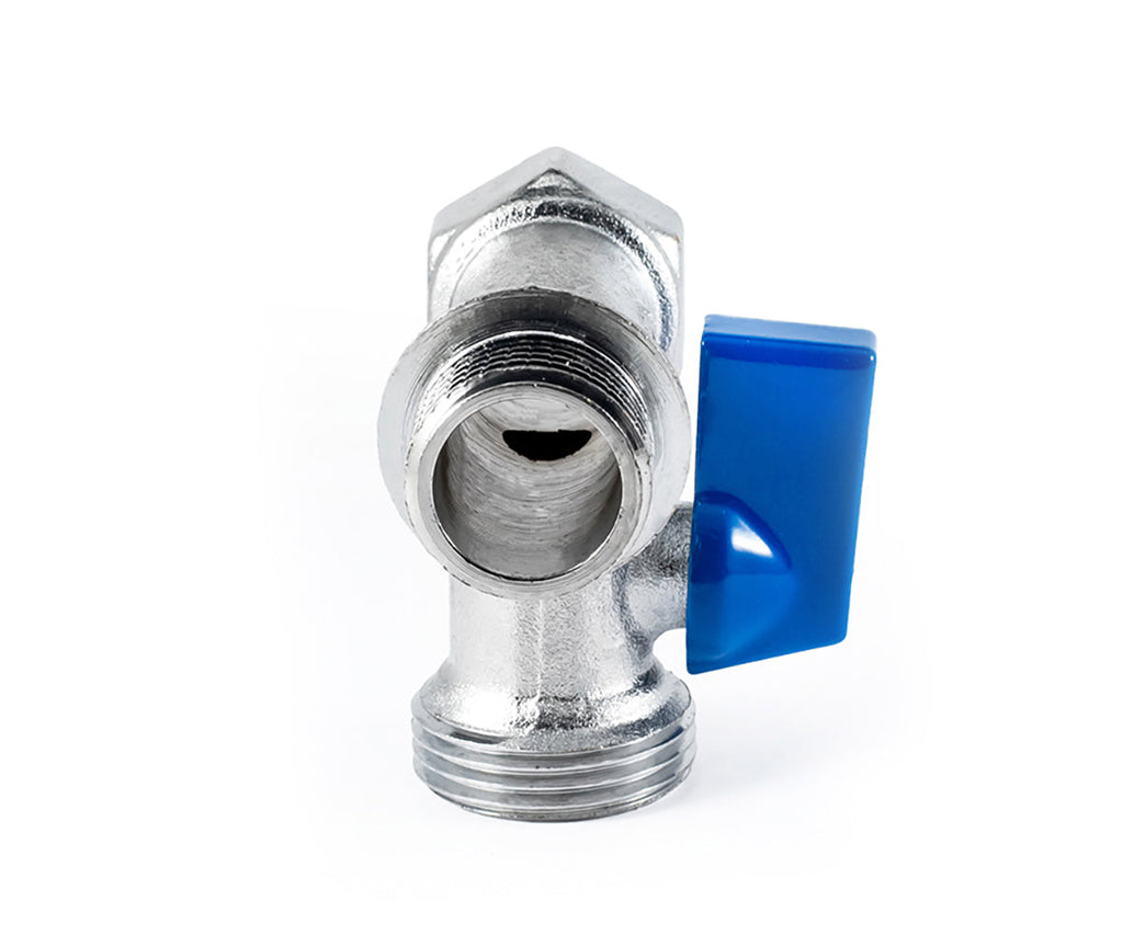 Three-way ball valve for CMA, metal handle — view 7