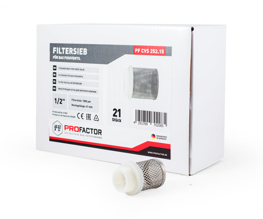 Filter screen for check valve — PF CVS 252.15, ракурс 2