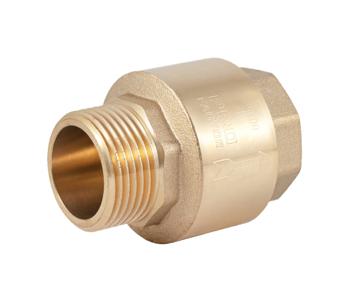 Spring-loaded axial check valve, F/M, for pumps — PF CV 242FM, ракурс 1