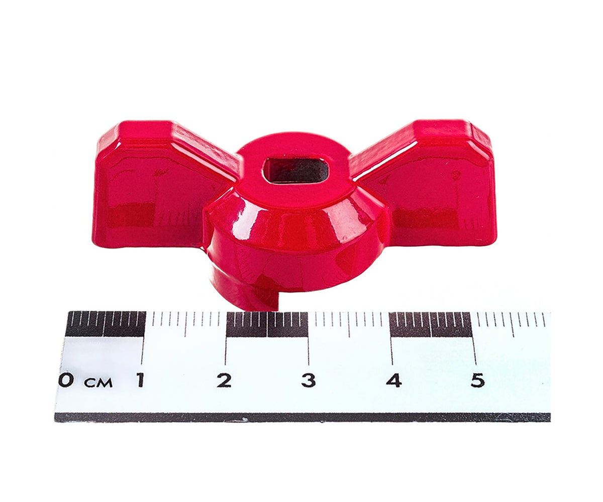 Handle for ball valve, butterfly, pair — view 4