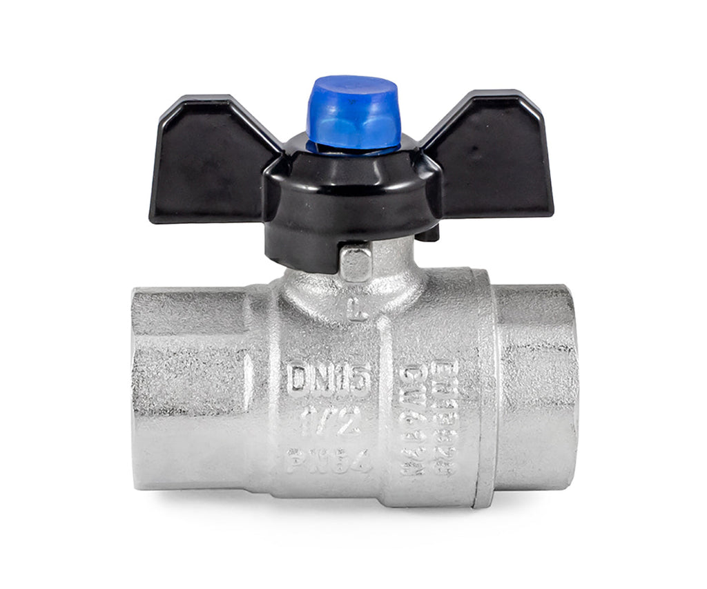 Ball valve «STRONG», F/F, butterfly handle — DN 15 / ½", view 5