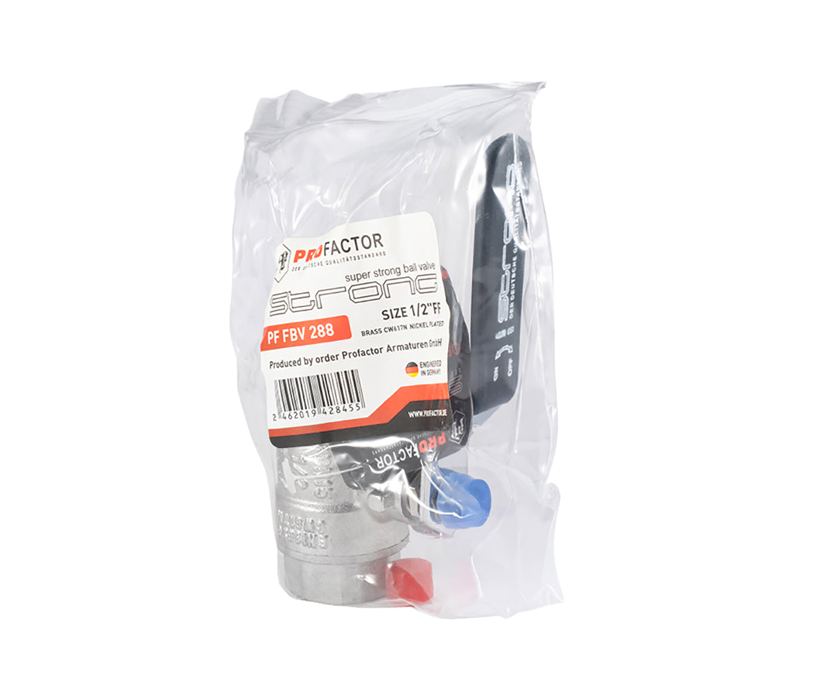 Ball valve «STRONG», F/F, lever handle — DN 15 / ½", view 8