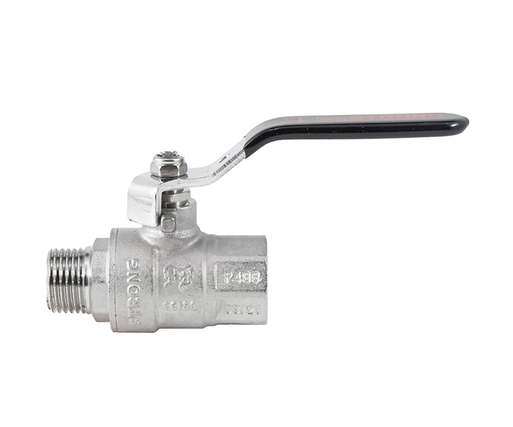 Ball valve «STRONG», F/M, lever handle — DN 15 / ½", view 2
