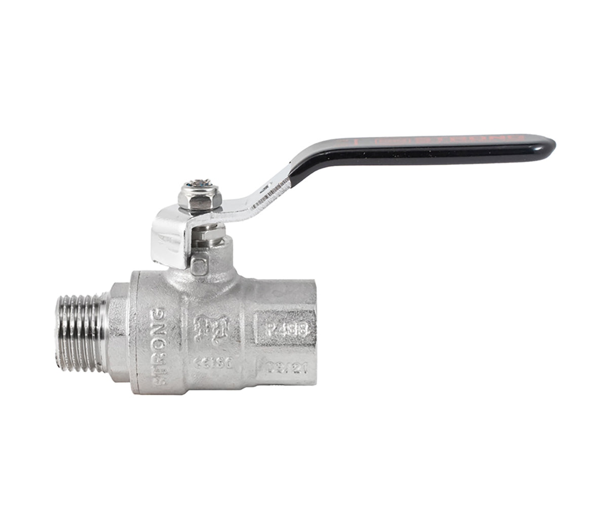 Ball valve «STRONG», F/M, lever handle — DN 15 / ½", view 2