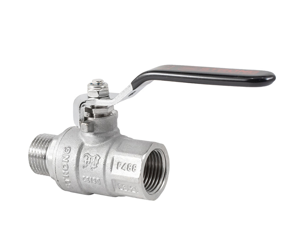 Ball valve «STRONG», F/M, lever handle — DN 15 / ½", view 3