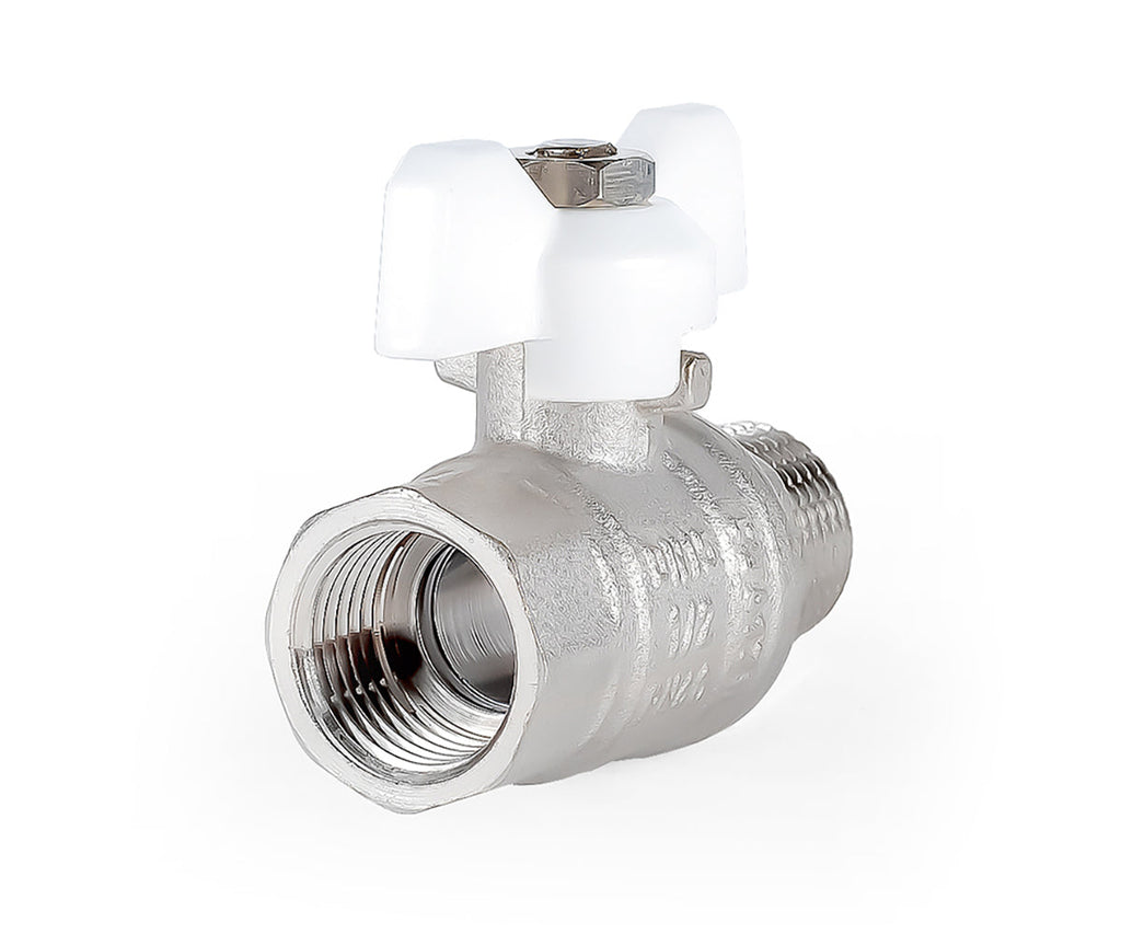 Ball valve «STANDARD», F/M, butterfly handle — DN 15 / ½", view 5