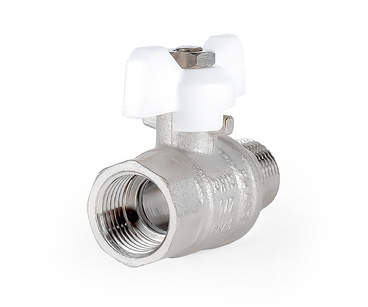 Ball valve «STANDARD», F/M, butterfly handle — DN 15 / ½", view 5