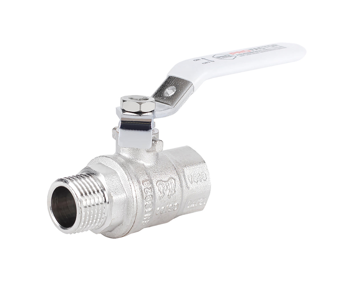 Ball valve «STANDARD», F/M, lever handle — DN 15 / ½", view 1