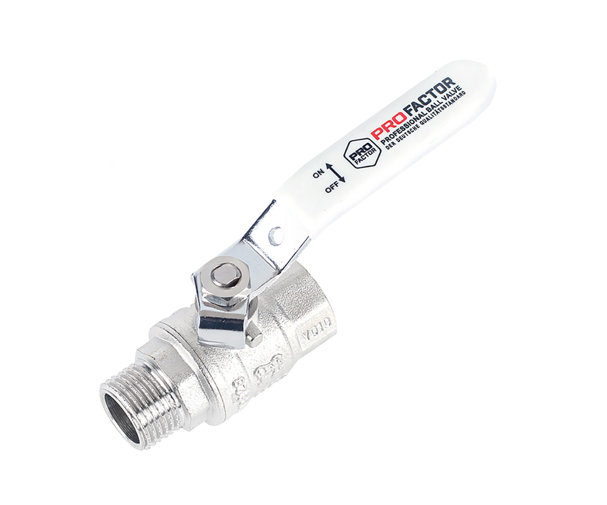 Ball valve «STANDARD», F/M, lever handle — DN 15 / ½", view 3