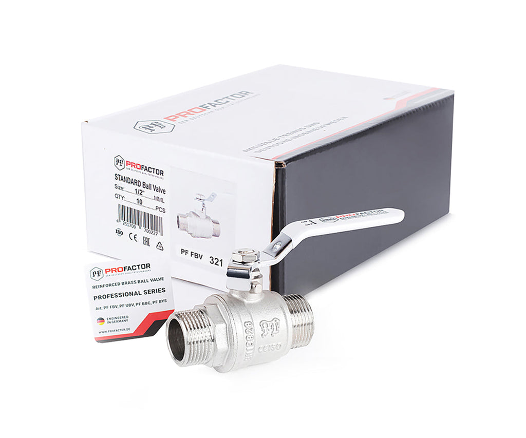 Ball valve «STANDARD», M/M, lever handle — DN 15 / ½", view 6