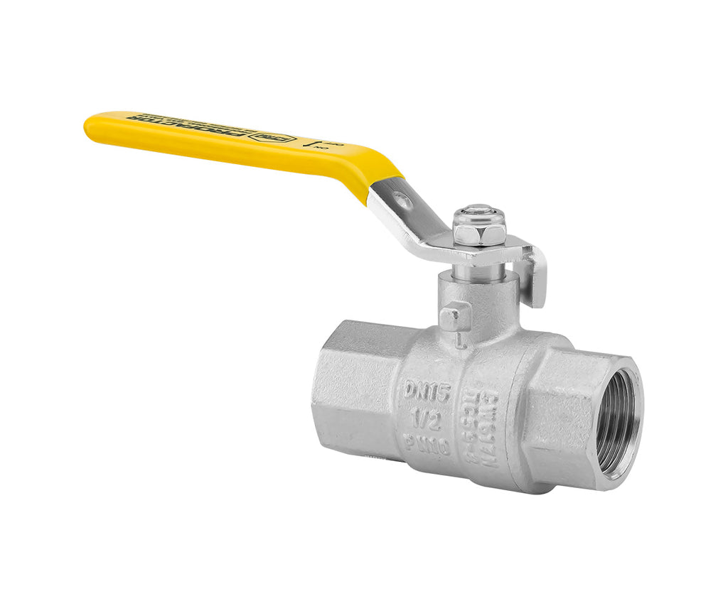 Gas ball valve, F/F, lever handle — view 1
