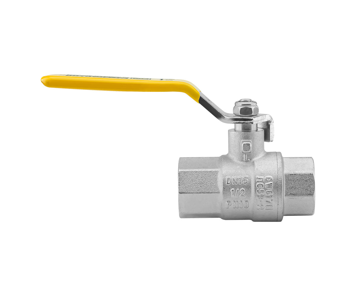 Gas ball valve, F/F, lever handle — view 4