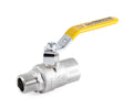 Gas ball valve, F/M, lever handle — view 1