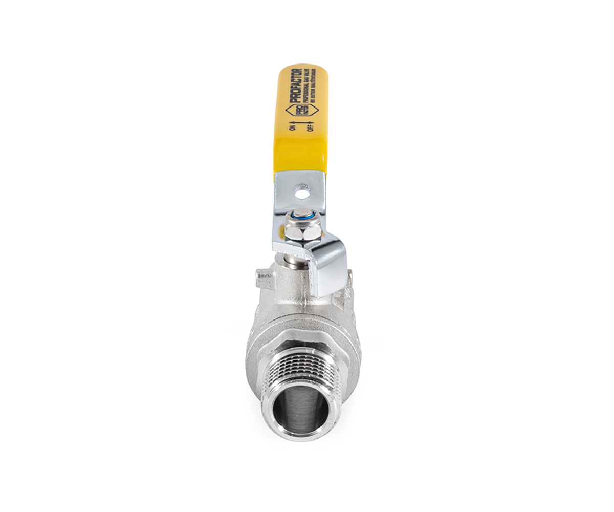 Gas ball valve, F/M, lever handle — view 6