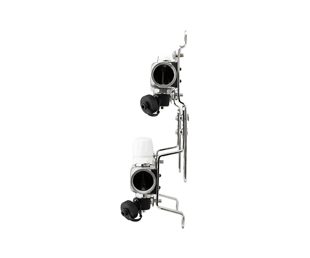 Manifold group with preset and thermostatic valves, drain valves and air vents — PF MB 808.4, ракурс 4