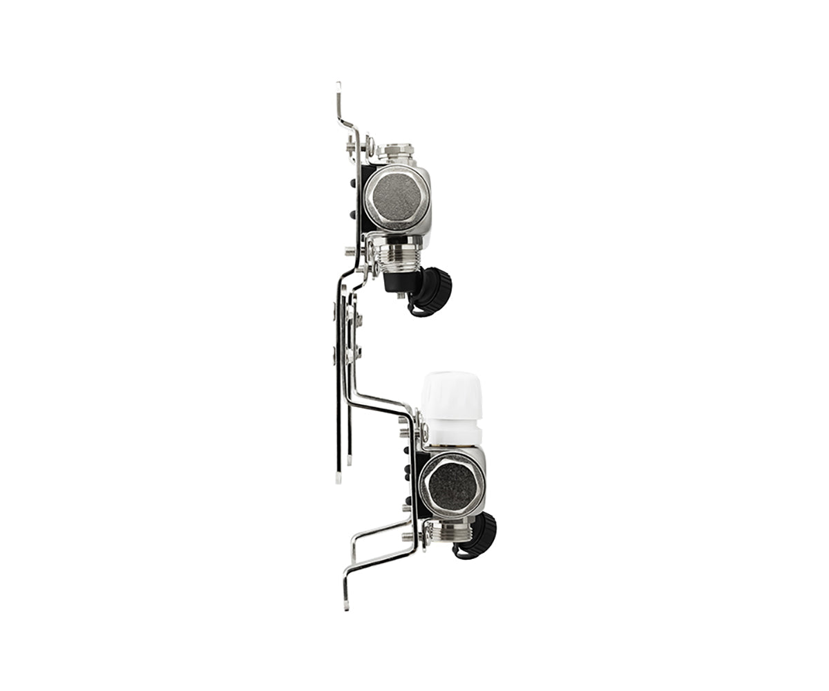 Manifold group with preset and thermostatic valves, drain valves and air vents — PF MB 808.4, ракурс 8
