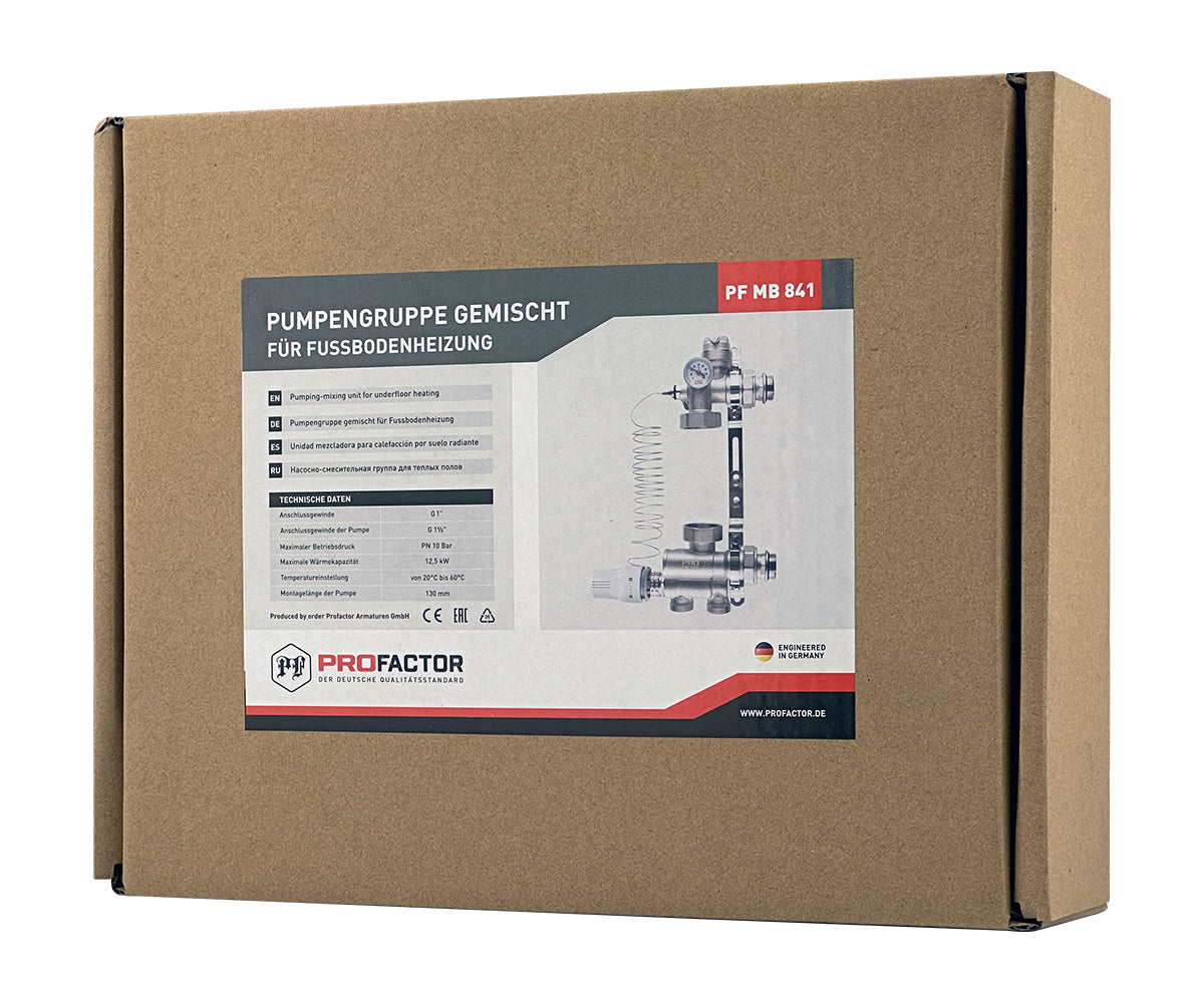 Pump-mixing unit with flow-control valve — PF MB 841, ракурс 4