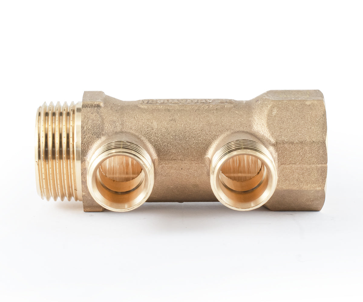 Brass manifold F/M — PF MF 263.2, ракурс 2