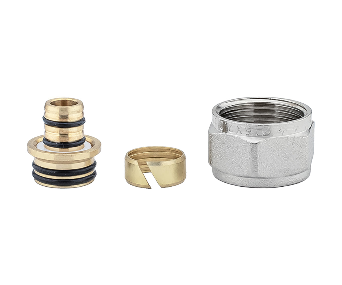Manifold connector with eurocone for multilayer pipes — PF MIP 271, ракурс 2