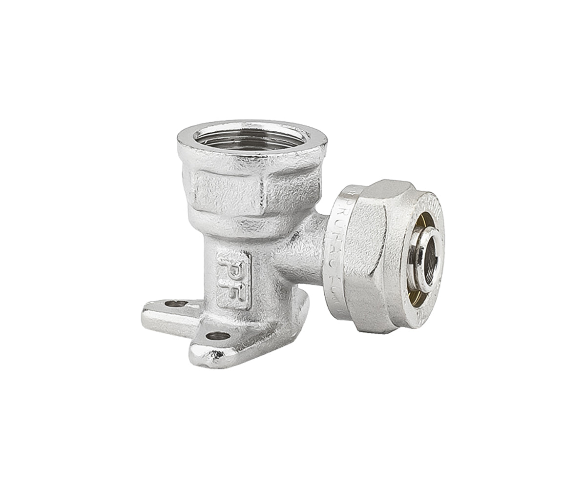 Wall-mounted compression elbow with female thread — PF PF 494, изображение 1
