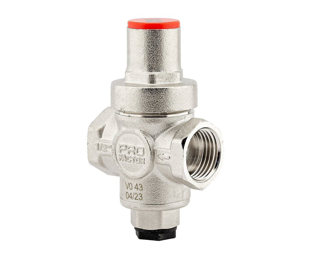 Piston pressure reducing valve with connection for pressure gauge — PF PRV 251.15, ракурс 3