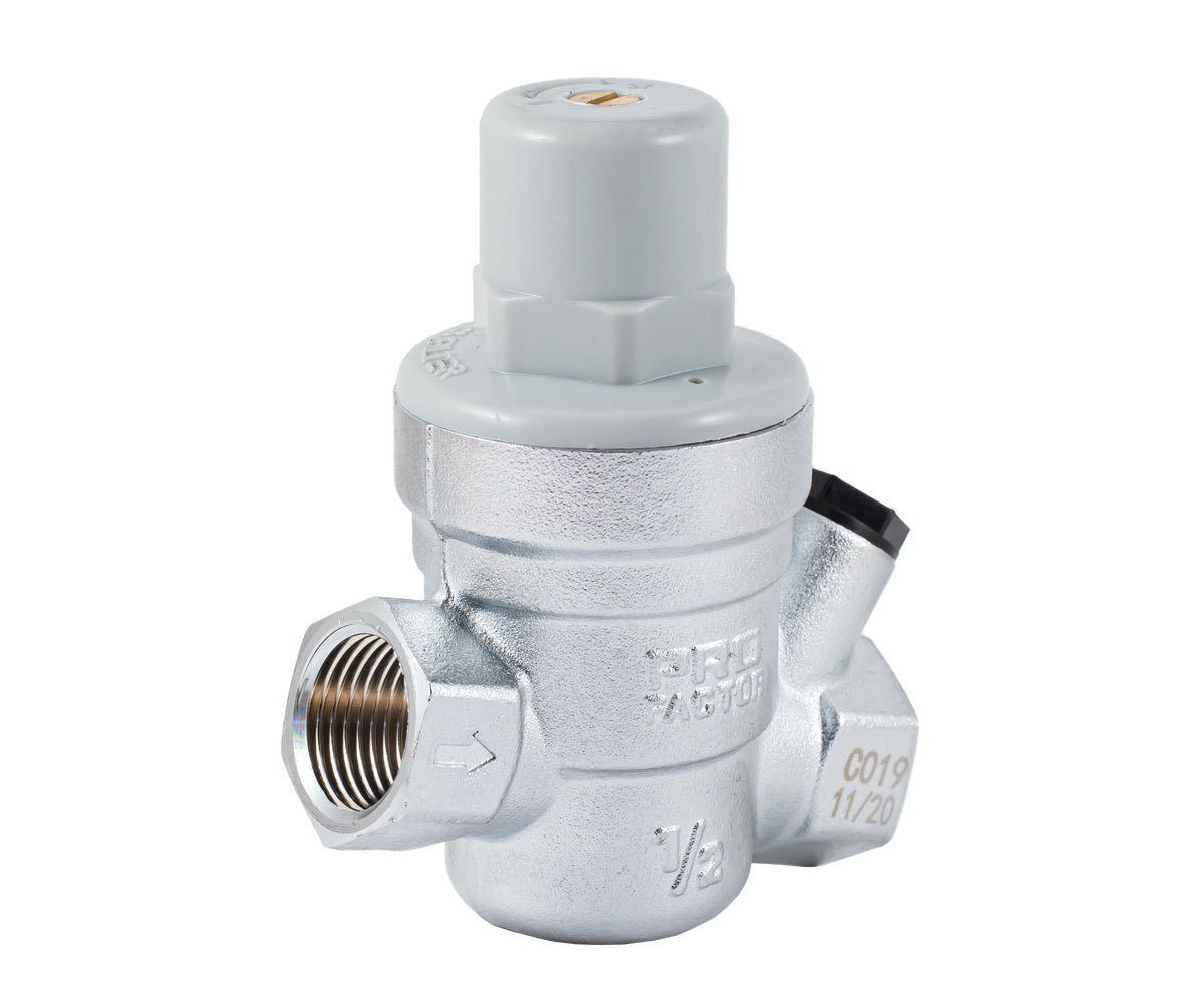 Diaphragm pressure reducing valve with 1/4" gauge port — PF PRV 253, ракурс 1
