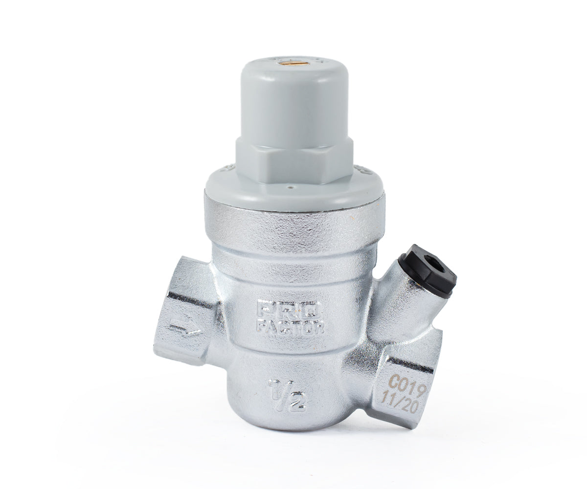 Diaphragm pressure reducing valve with 1/4" gauge port — PF PRV 253, ракурс 2