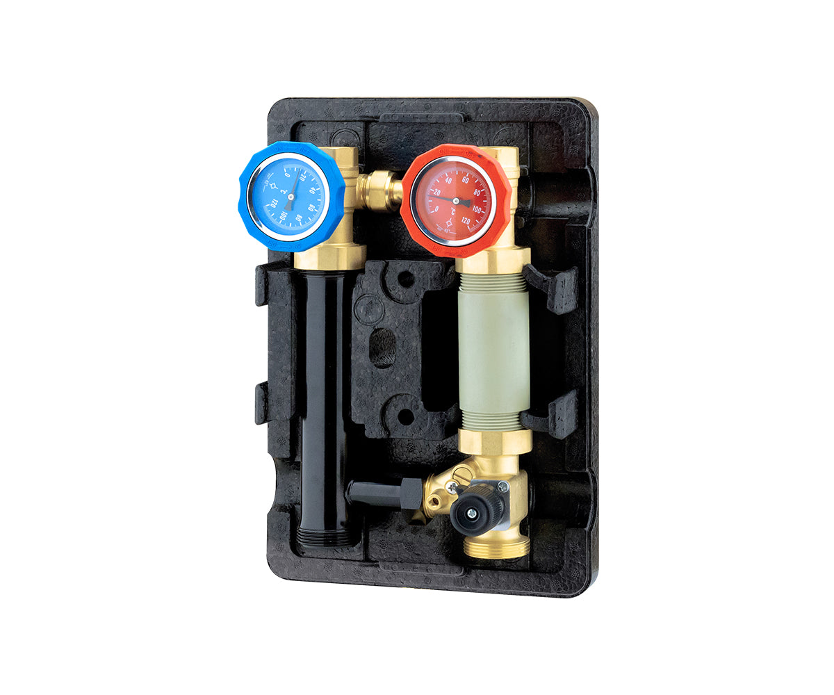 Quick-mount pump group with three-way mixing valve — PF PU 1052, view 2