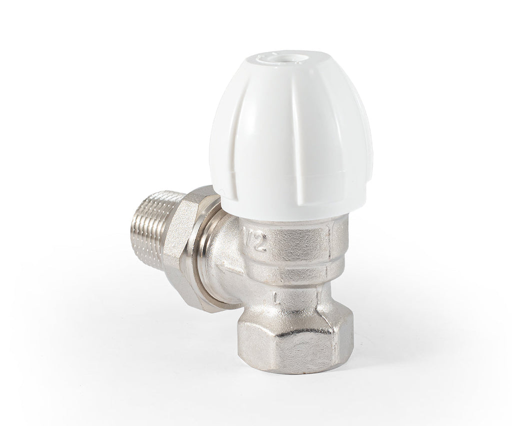 Radiator regulating valve, angle, seat-type shut-off — view 3