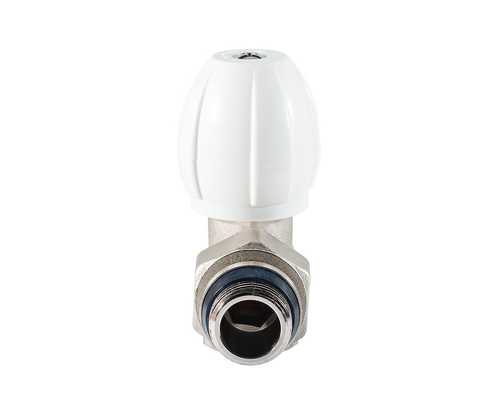 Radiator regulating valve, angle, cone-type shut-off, with union O-ring seal — view 7