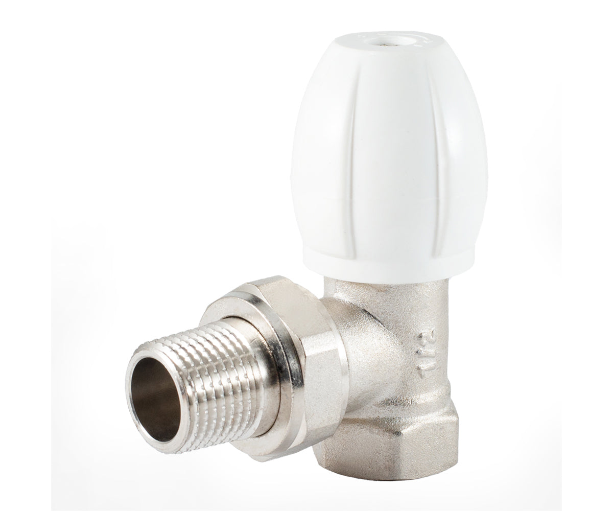 Radiator regulating valve, angle, cone-type shut-off — view 1